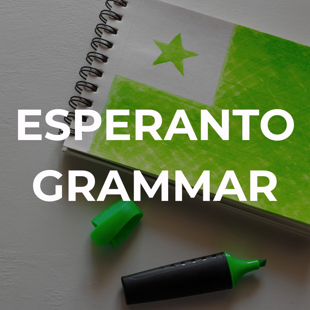 Esperanto Grammar