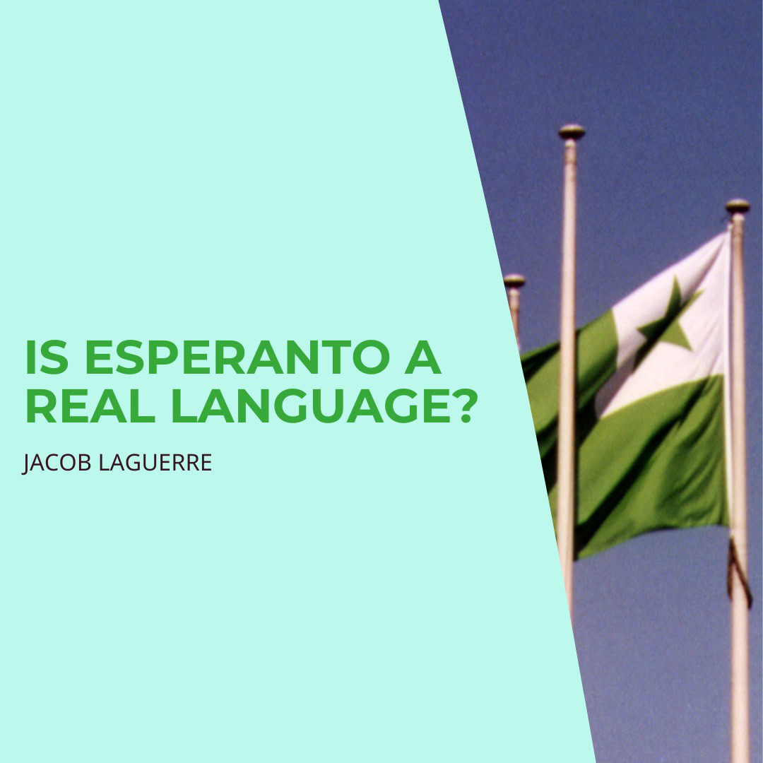 Is Esperanto a Real Language?