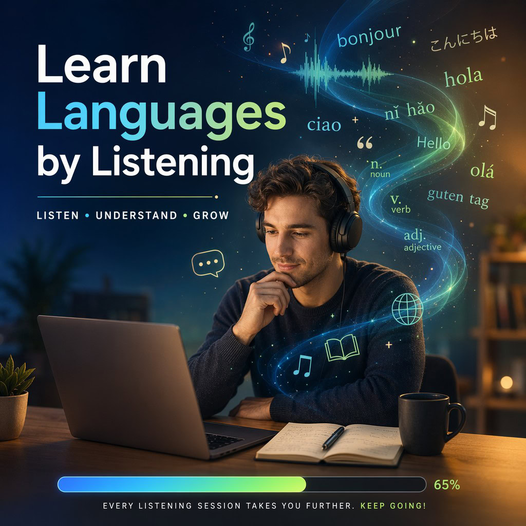 Can You Learn a Language by Listening