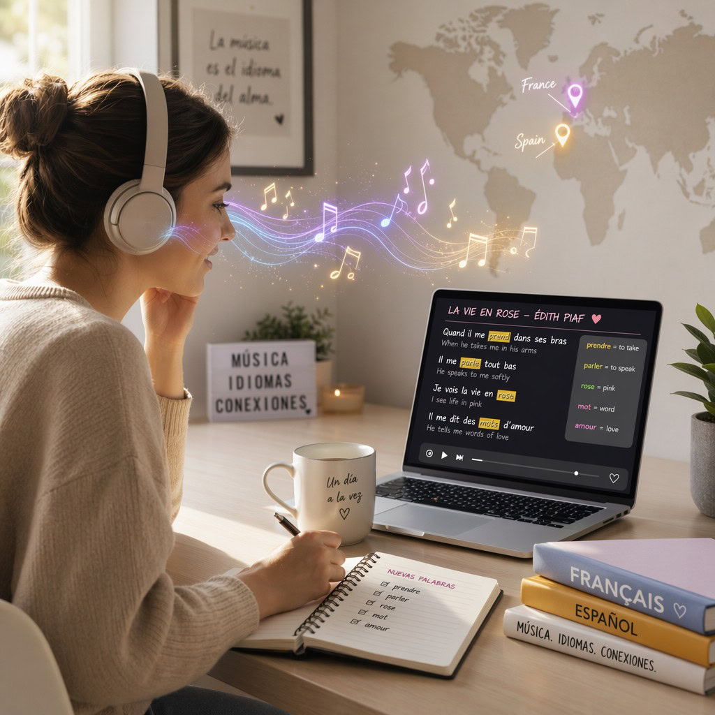 Language Learning with Music