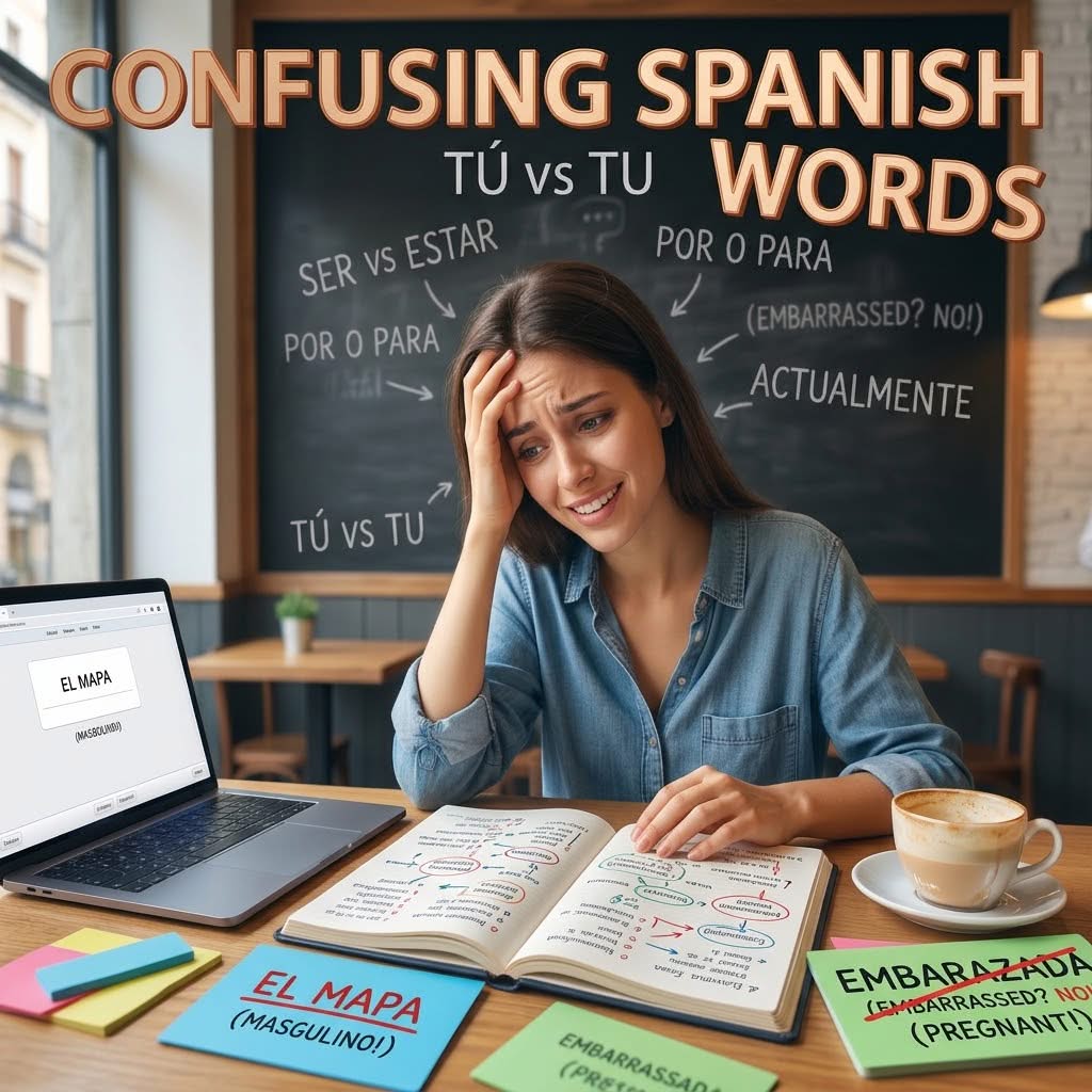 confusing spanish words