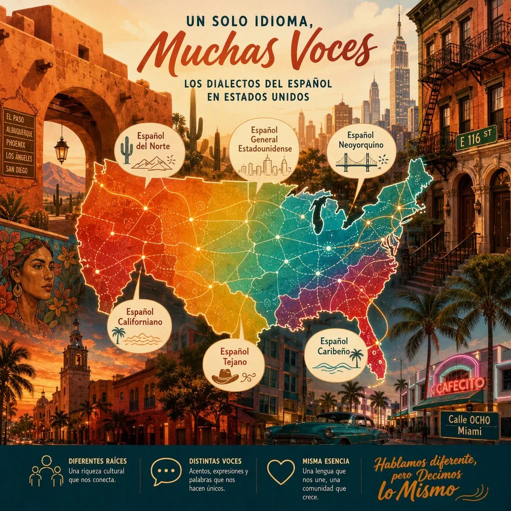 varieties of spanish in the united states